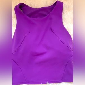 Purple lululemon tank top size 0
